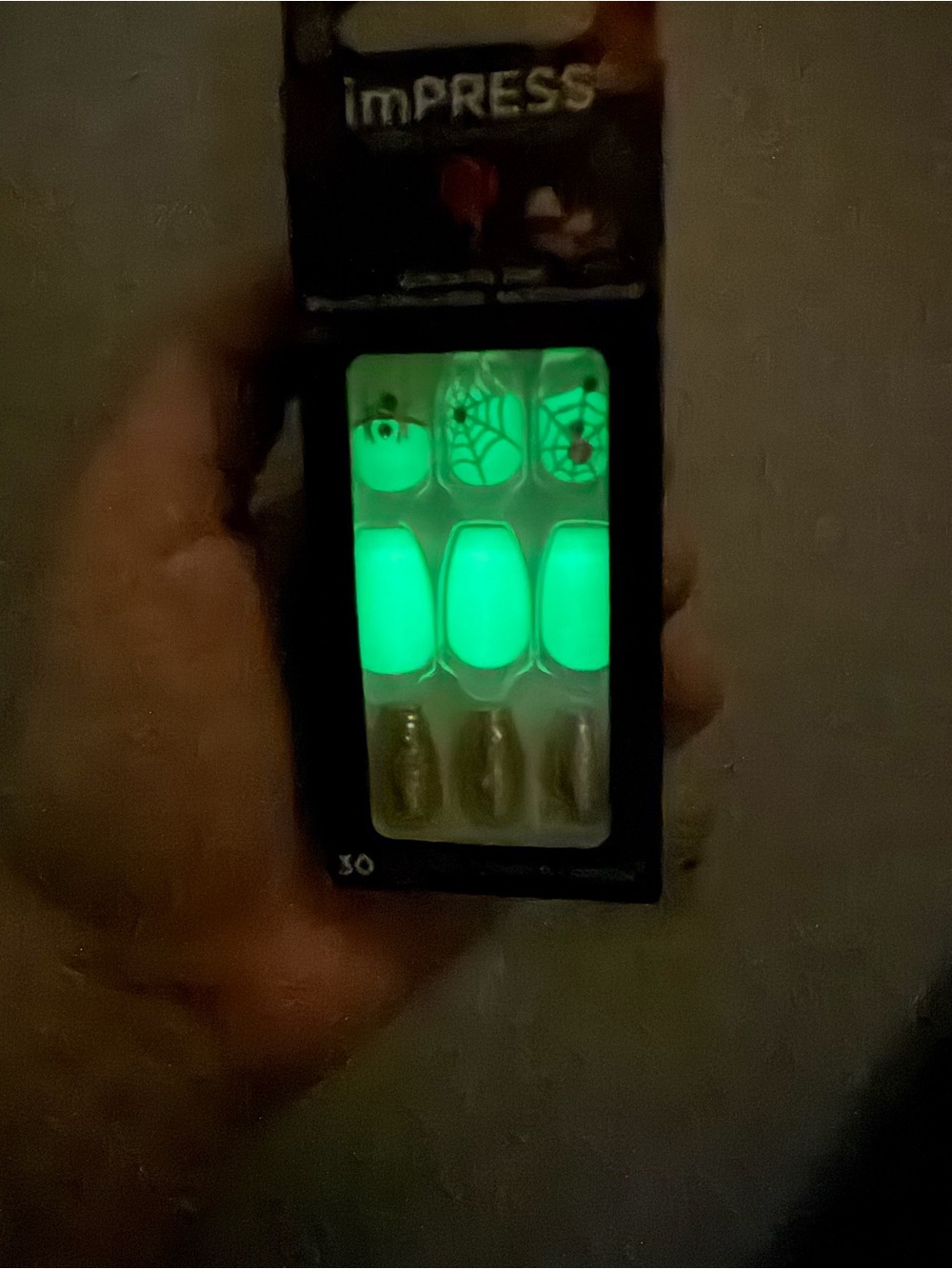 imPRESS Limited Edition Glow-in-the-Dark Halloween Press On Nails